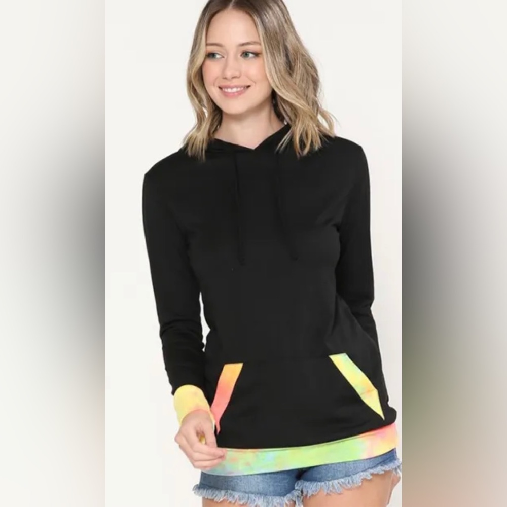 Tie dye hoodie. Buttery soft fabric!